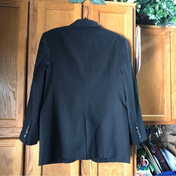 NWT Everlane The 80’s Blazer Jacket Academia Black - 2 - Picture 7 of 13
